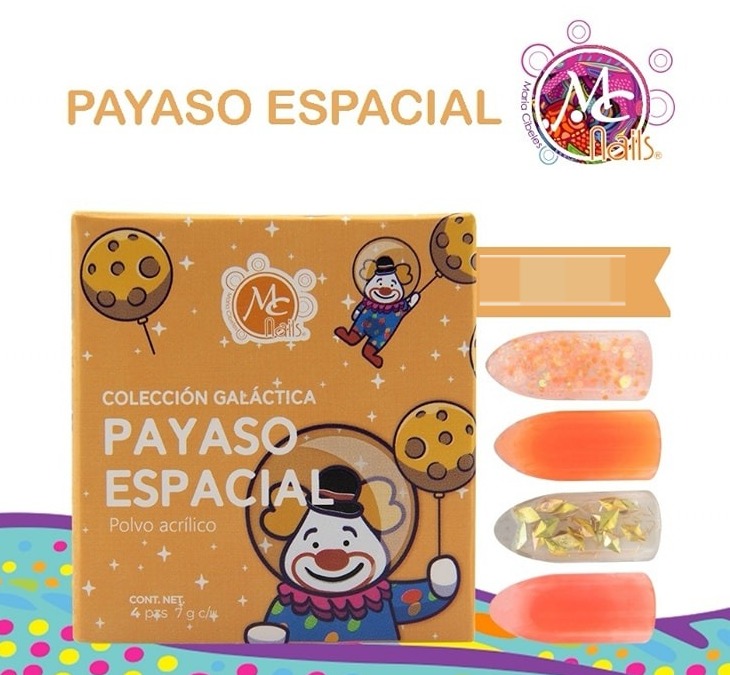 MC coleccion galactica payaso espacial 4 pz